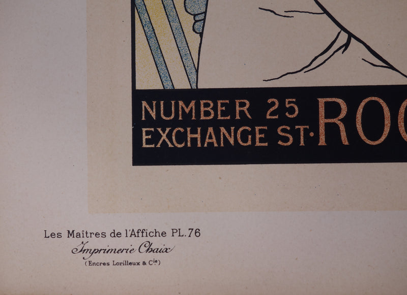 M. Louise STOWELL : Old Book Man, Lithographie originale signée