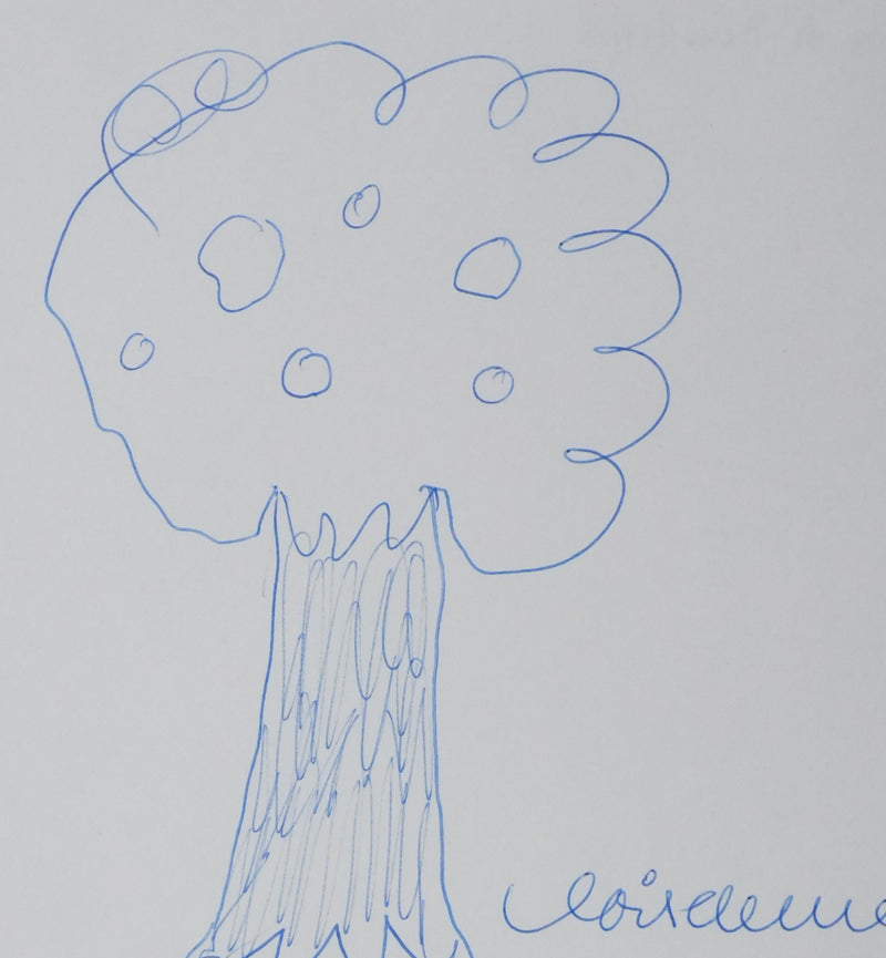 Autographe original de Pierre DE BOISDEFFRE (photo de détail 4) - Crédit photo : Galerie Art.Paris