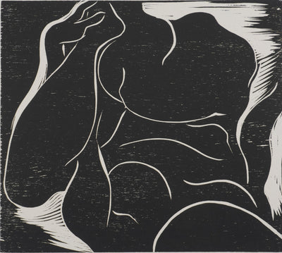 Claude BOGRATCHEW : Corps abstrait, Gravure originale
