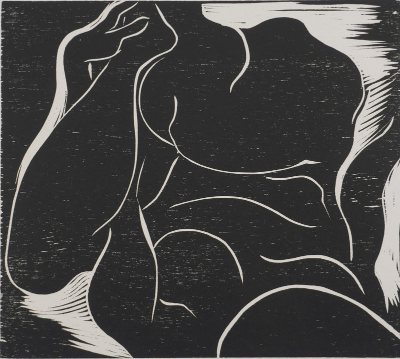 Claude BOGRATCHEW : Corps abstrait, Gravure originale