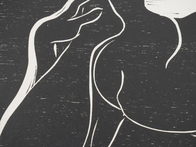 Claude BOGRATCHEW : Corps abstrait, Gravure originale