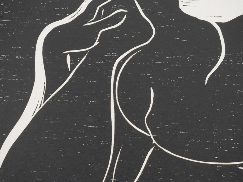 Claude BOGRATCHEW : Corps abstrait, Gravure originale