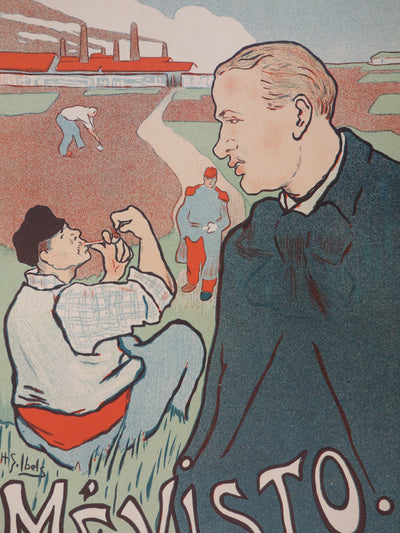Henri-Gabriel IBELS : Mévisto, Lithographie originale signée