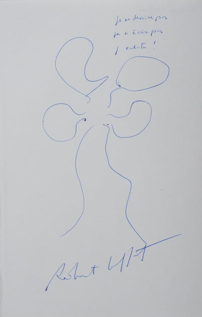 Autographe original de Robert LAFFONT (vue générale) - Crédit photo : Galerie Art.Paris