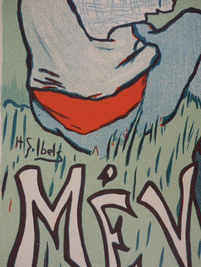 Henri-Gabriel IBELS : Mévisto, Lithographie originale signée