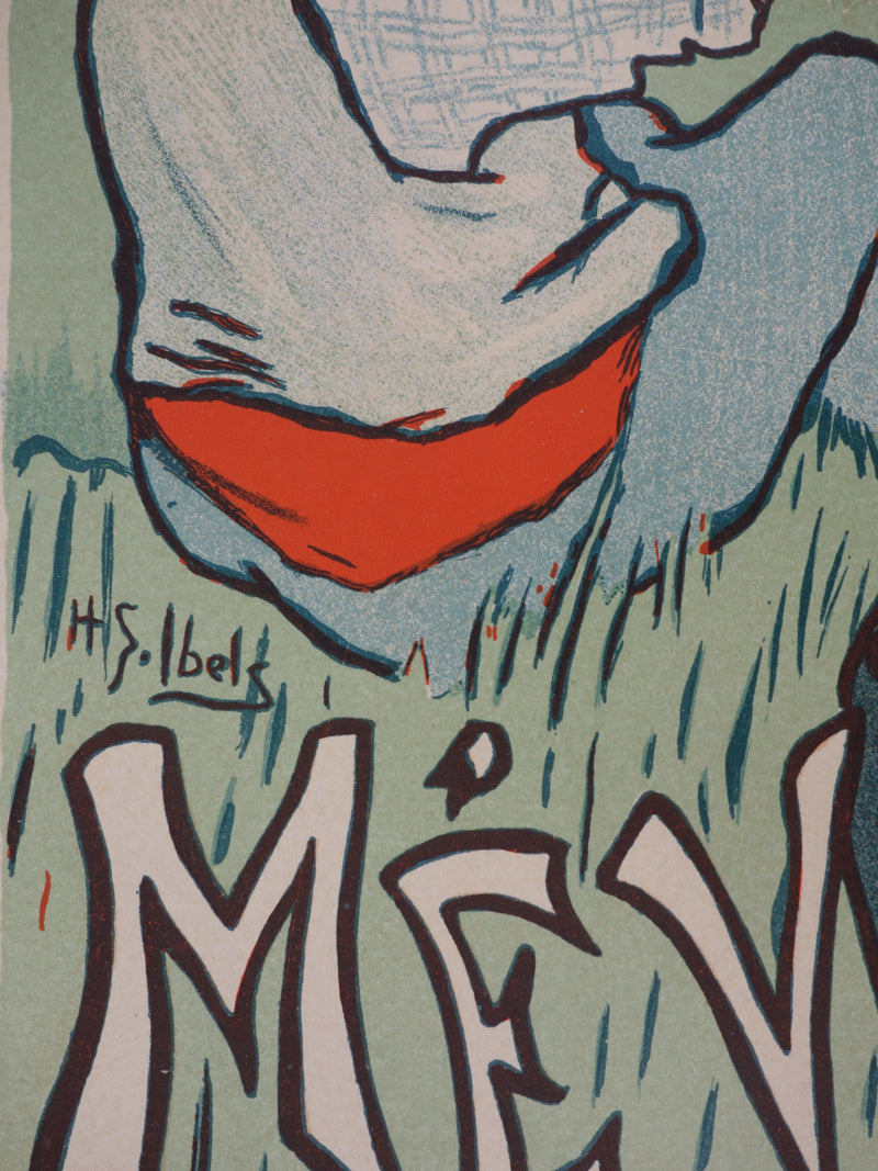 Henri-Gabriel IBELS : Mévisto, Lithographie originale signée