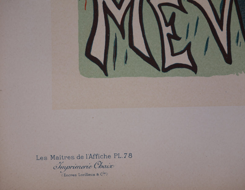 Henri-Gabriel IBELS : Mévisto, Lithographie originale signée