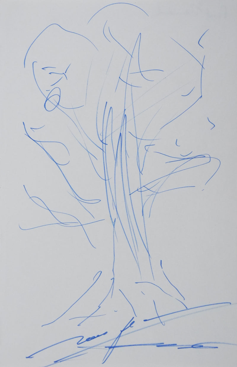 Autographe original de Paul FLAMAND (vue générale) - Crédit photo : Galerie Art.Paris