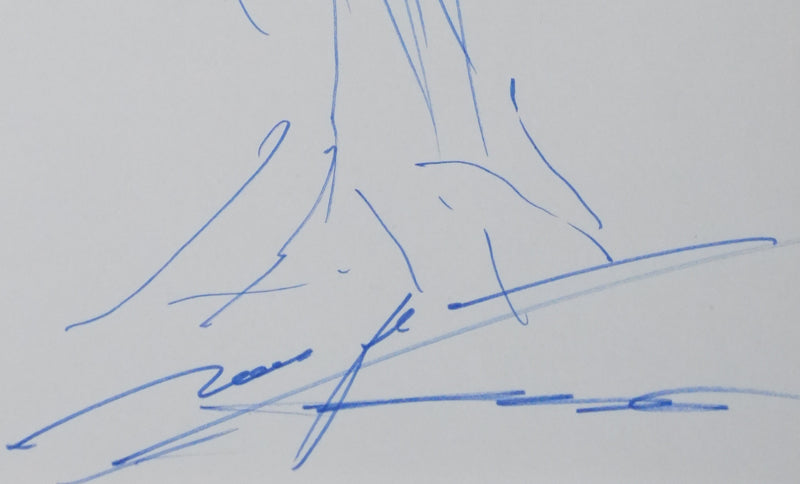 Autographe original de Paul FLAMAND (photo de détail 2) - Crédit photo : Galerie Art.Paris