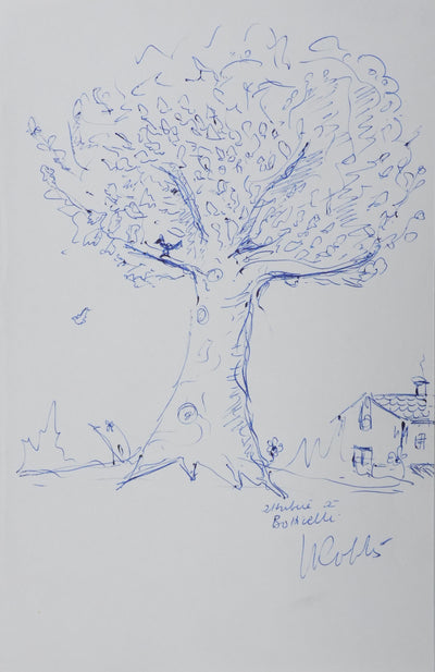 Autographe original de Emmanuel ROBLES (vue générale) - Crédit photo : Galerie Art.Paris