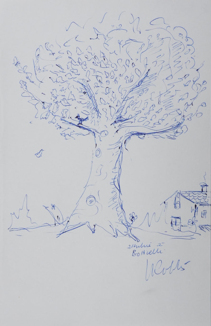 Autographe original de Emmanuel ROBLES (vue générale) - Crédit photo : Galerie Art.Paris