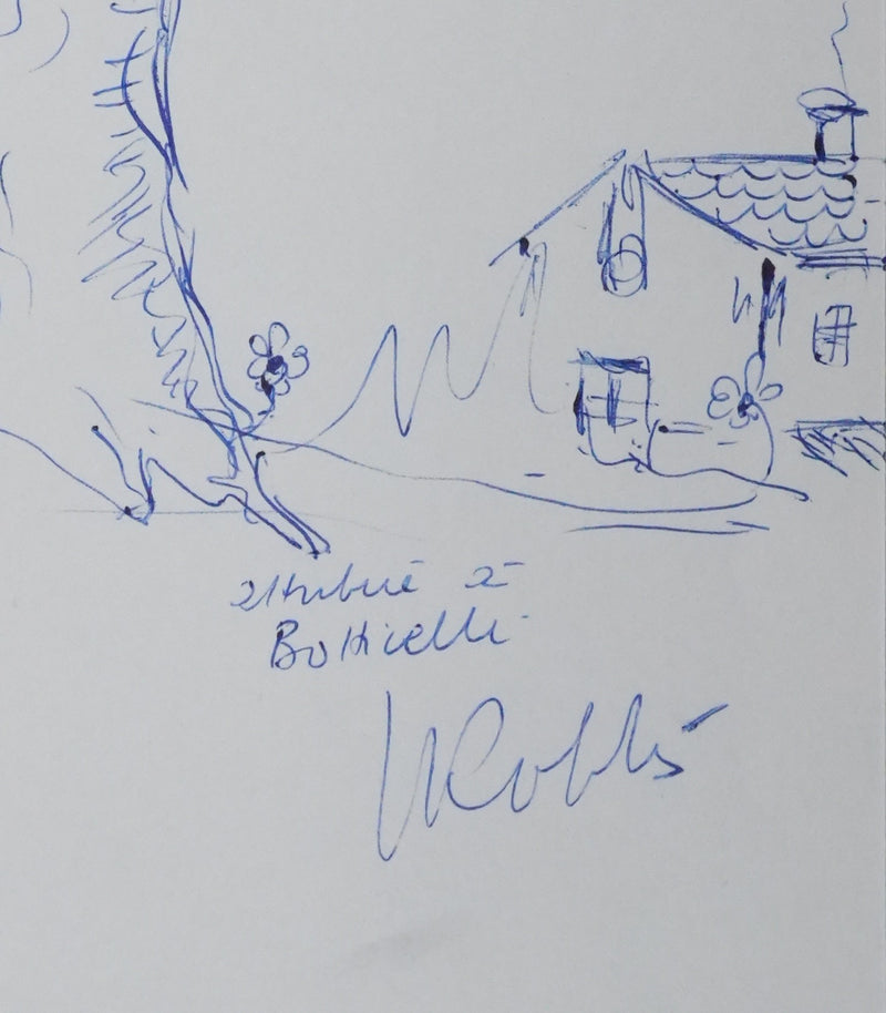 Autographe original de Emmanuel ROBLES (photo de détail 2) - Crédit photo : Galerie Art.Paris