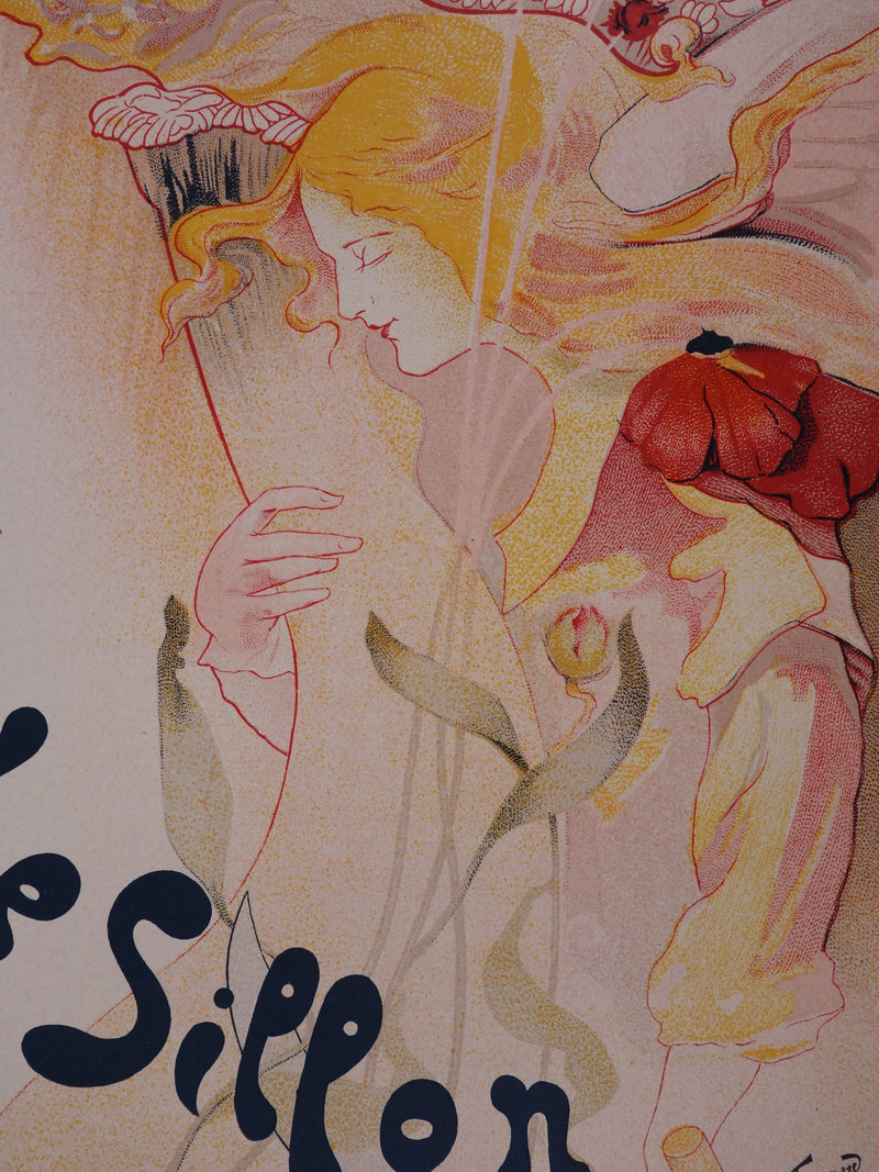 Fernand TOUSSAINT : Le sillon, Lithographie originale signée