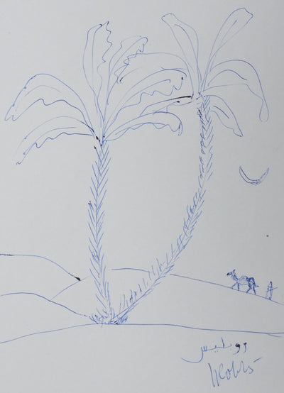 Autographe original de Emmanuel ROBLES (photo de détail 3) - Crédit photo : Galerie Art.Paris