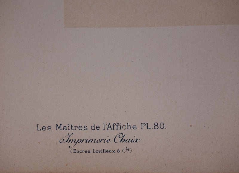 Fernand TOUSSAINT : Le sillon, Lithographie originale signée