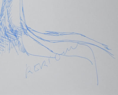 Autographe original de Roger VRIGNY (photo de détail 2) - Crédit photo : Galerie Art.Paris