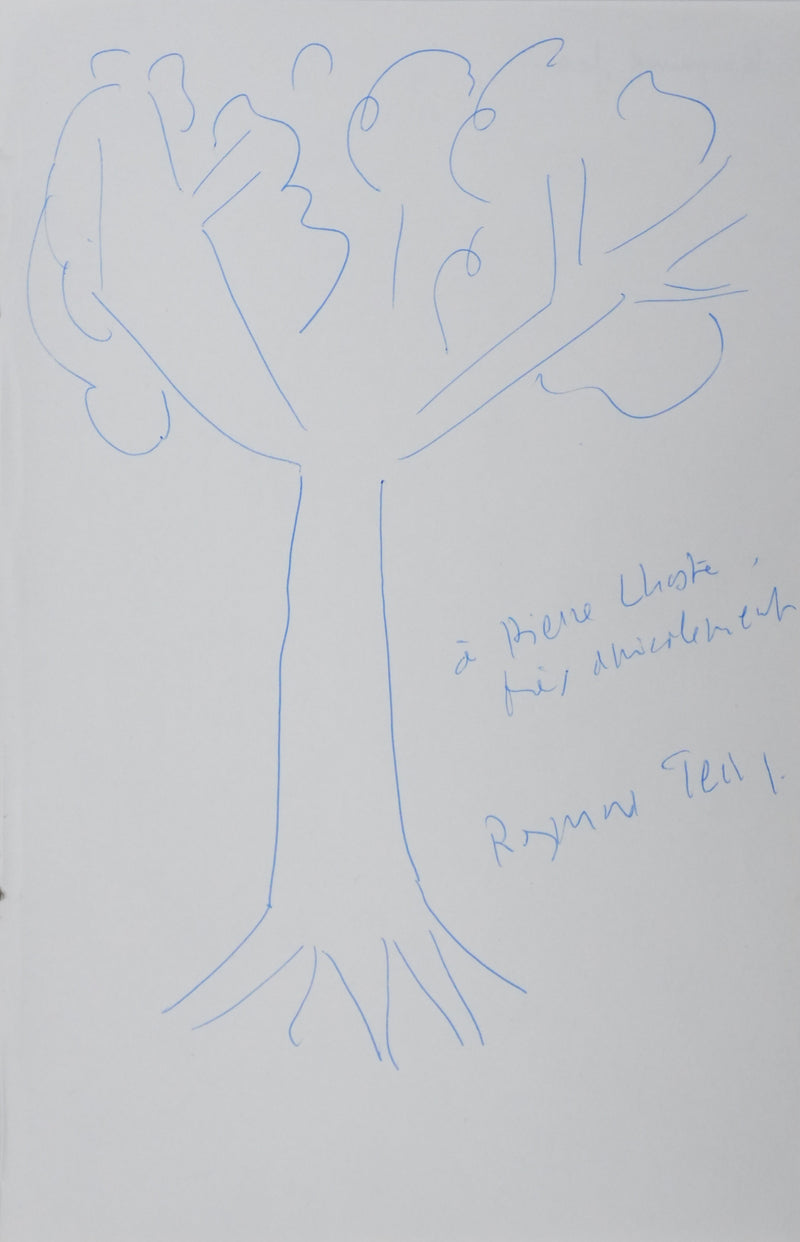 Autographe original de Raymond JEAN (vue générale) - Crédit photo : Galerie Art.Paris