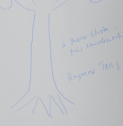 Autographe original de Raymond JEAN (photo de détail 4) - Crédit photo : Galerie Art.Paris