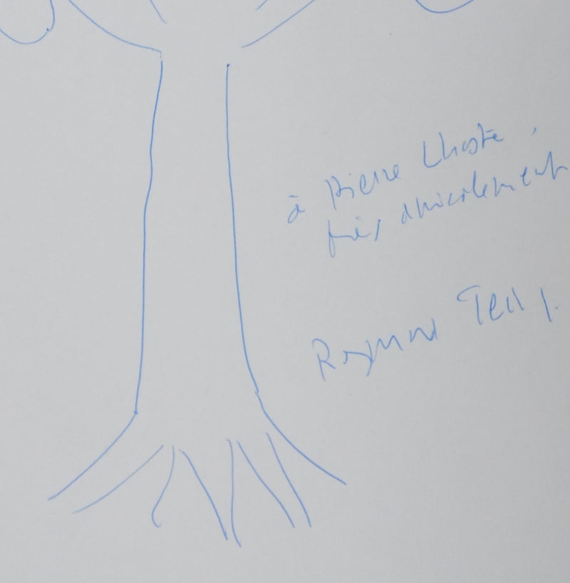 Autographe original de Raymond JEAN (photo de détail 4) - Crédit photo : Galerie Art.Paris