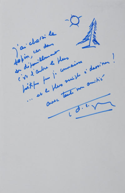 Autographe original de Fr. DELAGRANGE (vue générale) - Crédit photo : Galerie Art.Paris