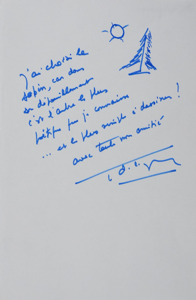 Autographe original de Fr. DELAGRANGE (vue générale) - Crédit photo : Galerie Art.Paris
