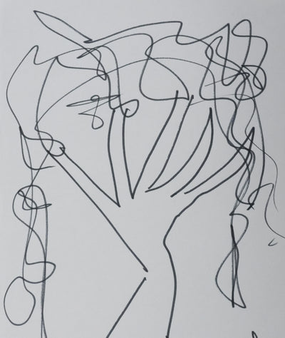 Autographe original de Daniel GELIN (photo de détail 3) - Crédit photo : Galerie Art.Paris