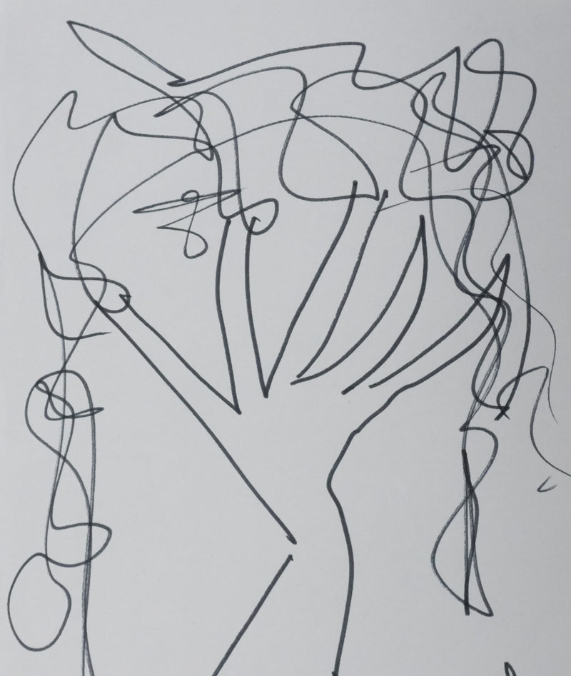 Autographe original de Daniel GELIN (photo de détail 3) - Crédit photo : Galerie Art.Paris