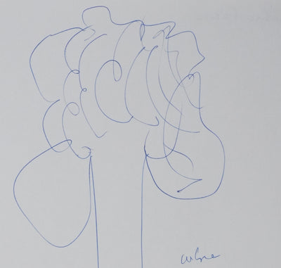 Autographe original de Gaetan PICON (photo de détail 3) - Crédit photo : Galerie Art.Paris