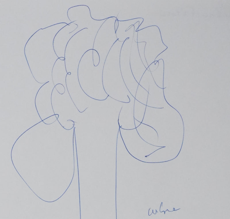 Autographe original de Gaetan PICON (photo de détail 3) - Crédit photo : Galerie Art.Paris