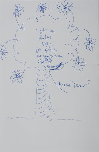 Autographe original de Pierre SEGHERS (vue générale) - Crédit photo : Galerie Art.Paris