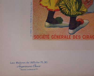 AF Lucien LEFEVRE: Electricine, original signed lithograph, 1897