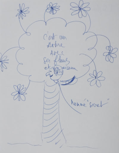 Autographe original de Pierre SEGHERS (photo de détail 2) - Crédit photo : Galerie Art.Paris