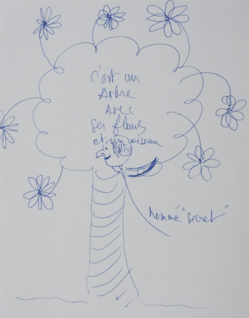 Autographe original de Pierre SEGHERS (photo de détail 2) - Crédit photo : Galerie Art.Paris