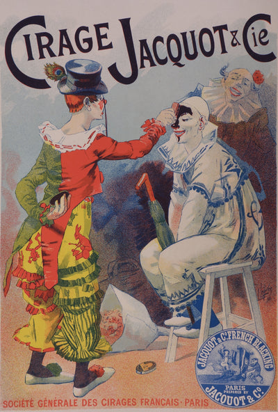 AF Lucien LEFEVRE: Electricine, original signed lithograph, 1897