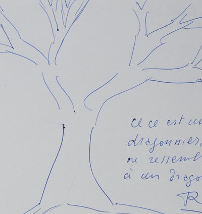 Autographe original de Roger CAILLOIS (photo de détail 3) - Crédit photo : Galerie Art.Paris