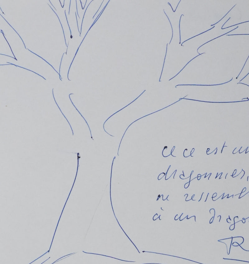 Autographe original de Roger CAILLOIS (photo de détail 3) - Crédit photo : Galerie Art.Paris