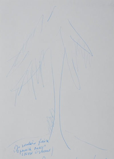 Autographe original de François REGIS BASTIDE (photo de détail 3) - Crédit photo : Galerie Art.Paris