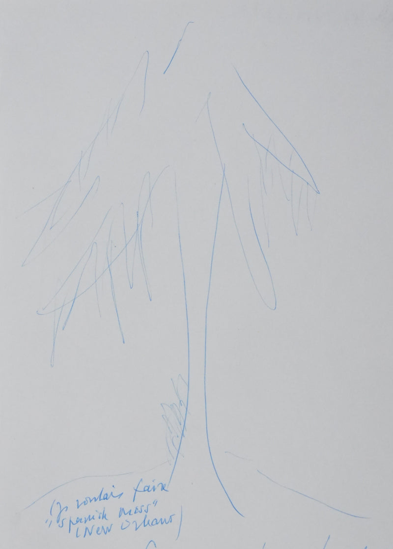 Autographe original de François REGIS BASTIDE (photo de détail 3) - Crédit photo : Galerie Art.Paris