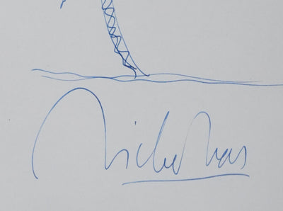 Autographe original de Michel DROIT (photo de détail 3) - Crédit photo : Galerie Art.Paris