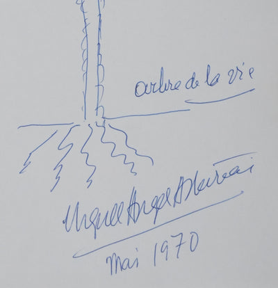 Autographe original de Miguel Ángel ASTURIAS (photo de détail 2) - Crédit photo : Galerie Art.Paris