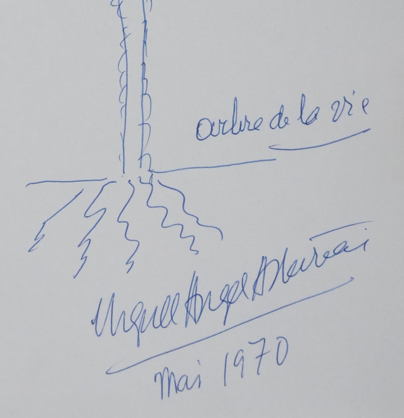 Autographe original de Miguel Ángel ASTURIAS (photo de détail 2) - Crédit photo : Galerie Art.Paris