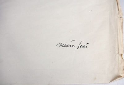 Maurice GENIS : L'oiseau, Dessin original signée