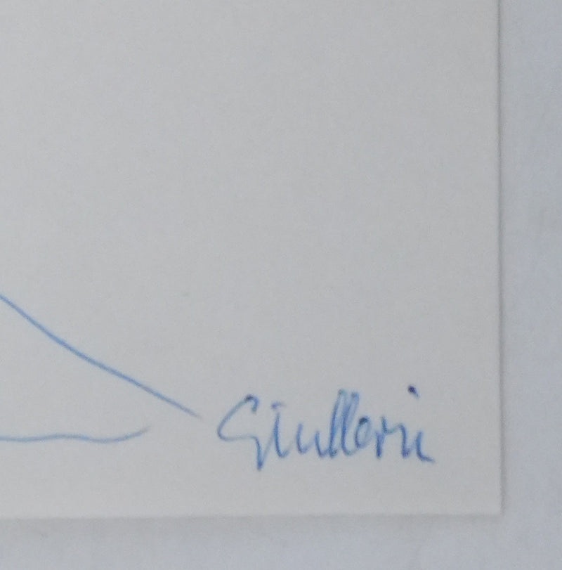 Autographe original de Eugène GUILLEVIC (photo de détail 2) - Crédit photo : Galerie Art.Paris