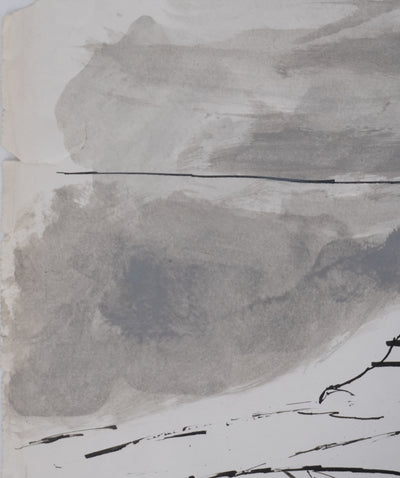 Maurice GENIS : L'oiseau, Dessin original signée