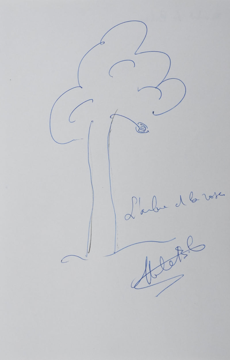 Autographe original de Michel LE BIHAN (vue générale) - Crédit photo : Galerie Art.Paris
