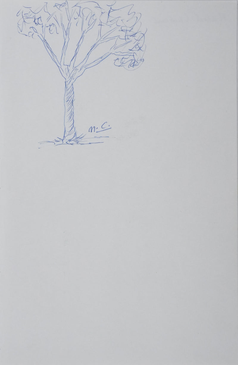 Autographe original de Norbert CASTERET (photo de détail 2) - Crédit photo : Galerie Art.Paris