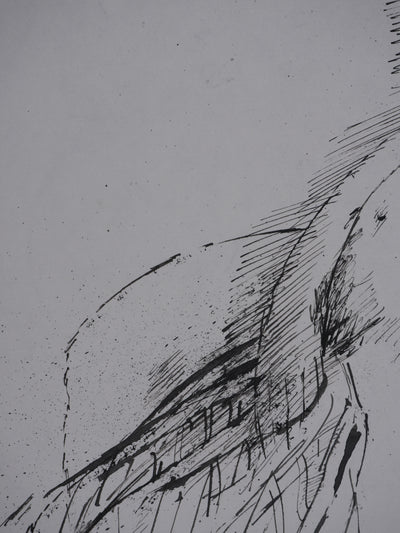 Maurice GENIS : Nu masculin, Dessin original signé