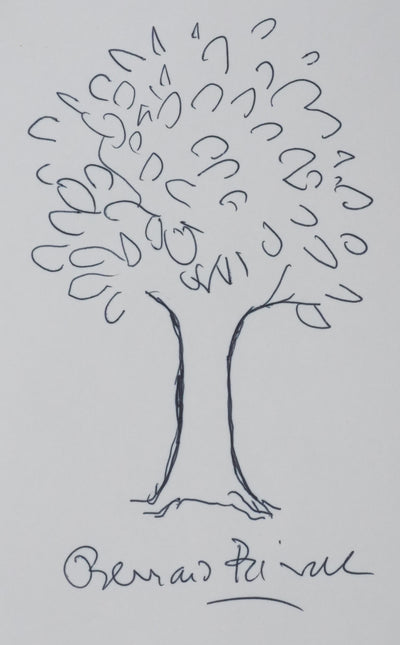 Autographe original de Bernard PRIVAT (photo de détail 2) - Crédit photo : Galerie Art.Paris