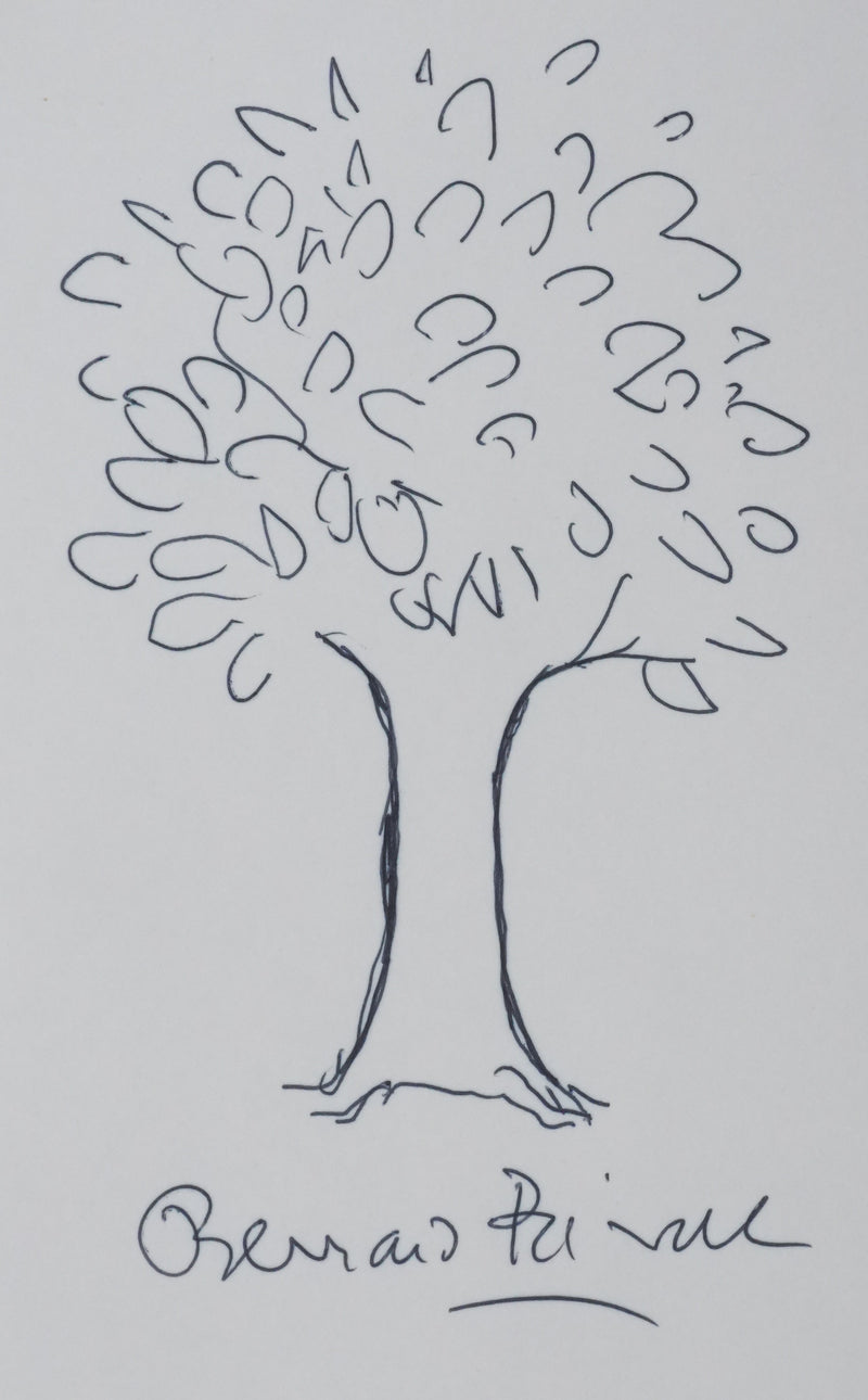 Autographe original de Bernard PRIVAT (photo de détail 2) - Crédit photo : Galerie Art.Paris