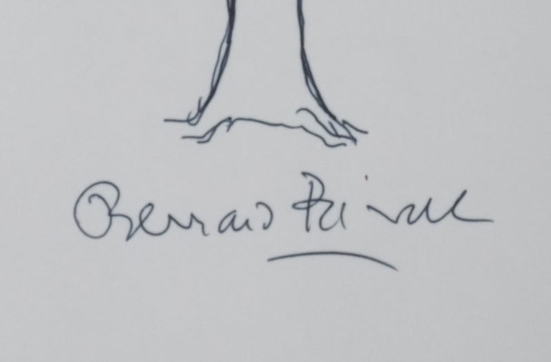 Autographe original de Bernard PRIVAT (photo de détail 3) - Crédit photo : Galerie Art.Paris